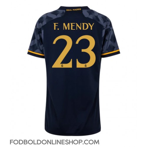 Real Madrid Ferland Mendy #23 Udebanetrøje Dame 2023-24 Kortærmet